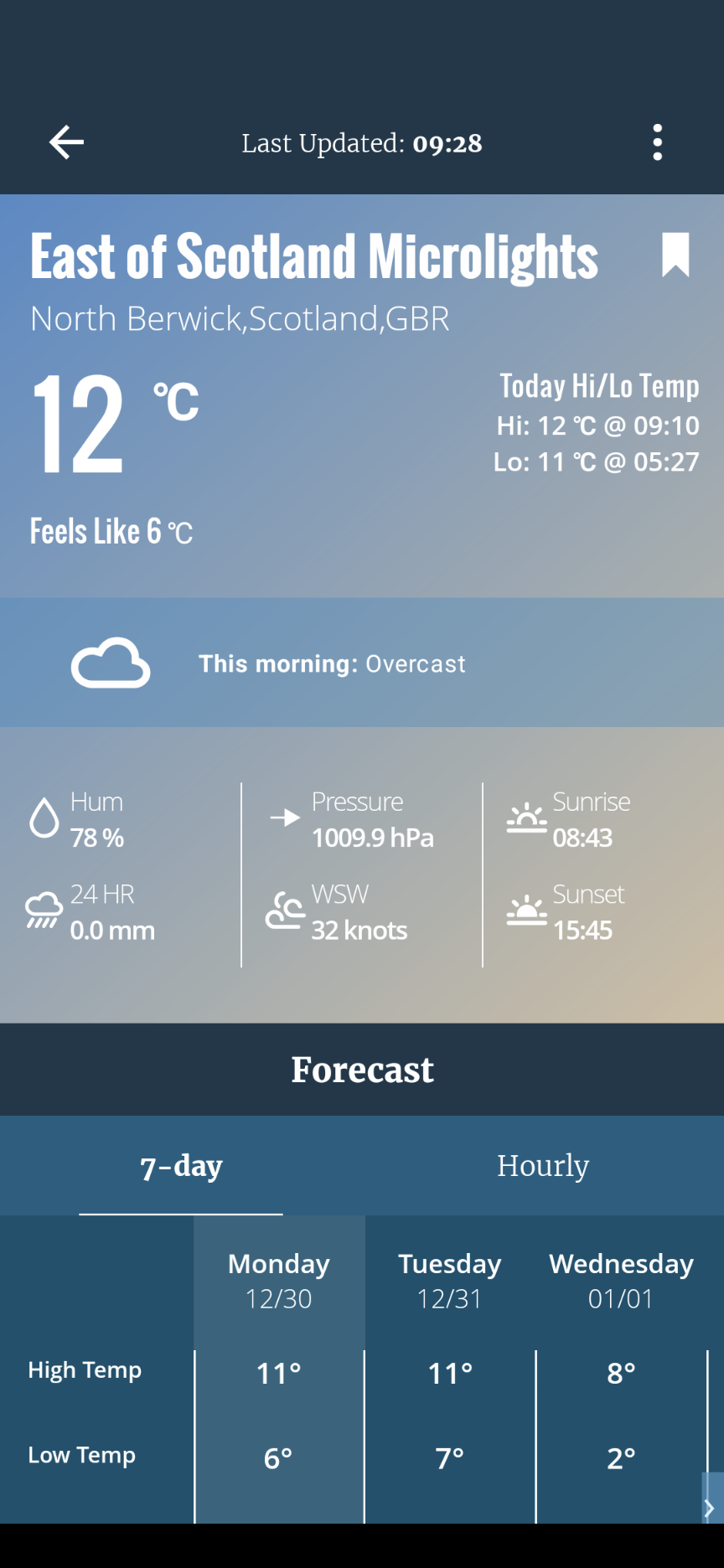 Weatherlink App